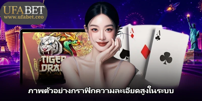 ภาพตัวอย่างกราฟิกความละเอียดสูงในระบบ