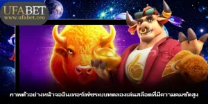 ภาพตัวอย่างหน้าจออินเทอร์เฟซระบบทดลองเล่นสล็อตที่มีความคมชัดสูง