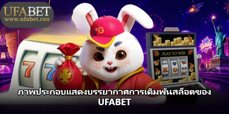 ภาพประกอบแสดงบรรยากาศการเดิมพันสล็อตของ UFABET