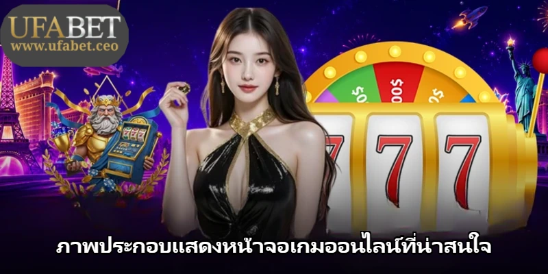 ภาพประกอบแสดงหน้าจอเกมออนไลน์ที่น่าสนใจ