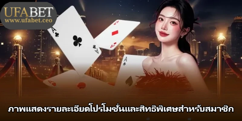 ภาพแสดงรายละเอียดโปรโมชั่นและสิทธิพิเศษสำหรับสมาชิก